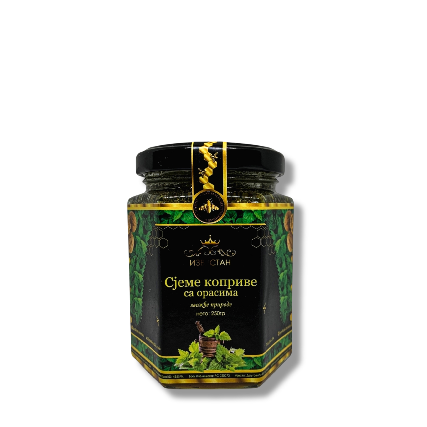 Sjeme koprive sa orasima u medu 250gr